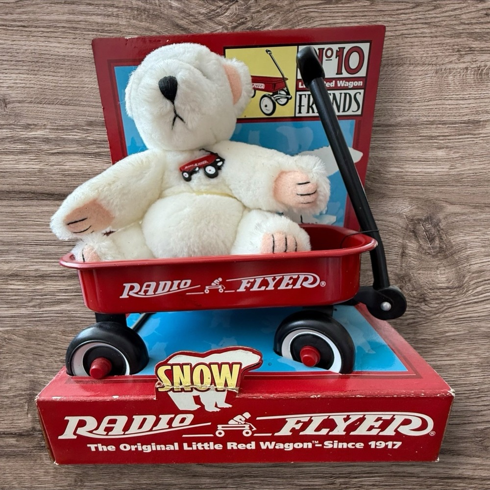 Radio Flyer America's Promise Collection Teddy Bear Wagon New in Box Vintage '99